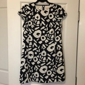 Fun patterned work dress